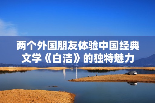 两个外国朋友体验中国经典文学《白洁》的独特魅力