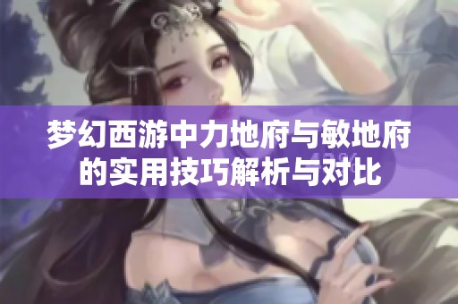梦幻西游中力地府与敏地府的实用技巧解析与对比