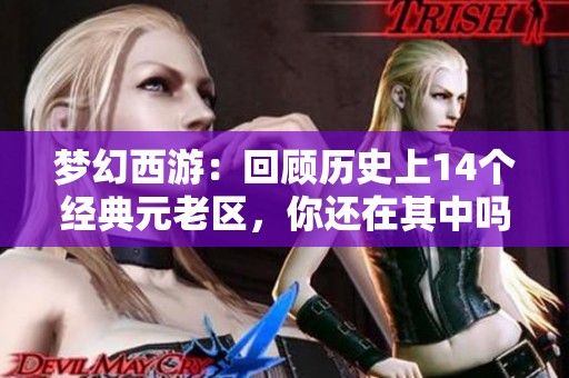 梦幻西游：回顾历史上14个经典元老区，你还在其中吗？