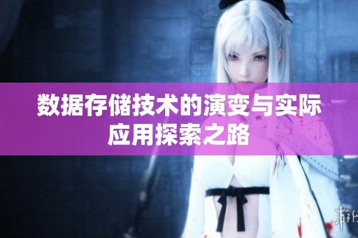 数据存储技术的演变与实际应用探索之路