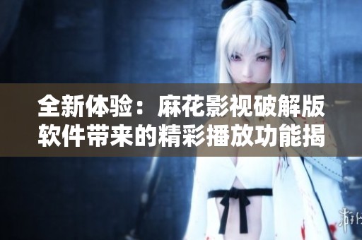 全新体验：麻花影视破解版软件带来的精彩播放功能揭秘