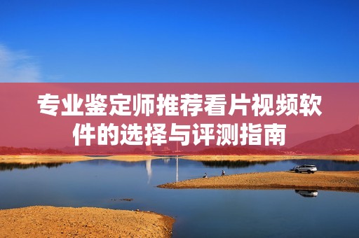 专业鉴定师推荐看片视频软件的选择与评测指南