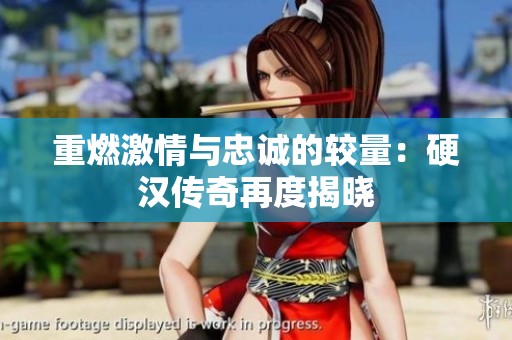 重燃激情与忠诚的较量：硬汉传奇再度揭晓