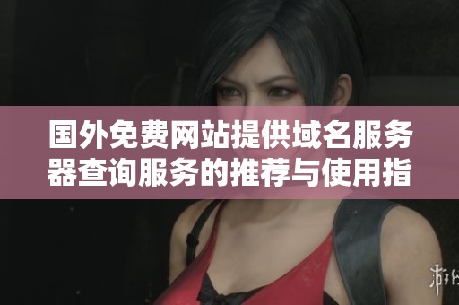 国外免费网站提供域名服务器查询服务的推荐与使用指南