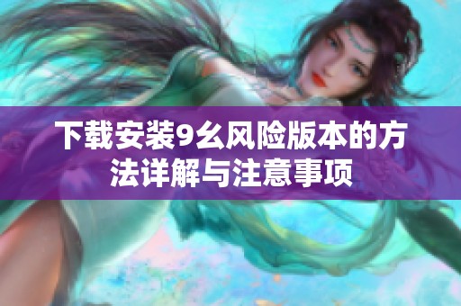 下载安装9幺风险版本的方法详解与注意事项