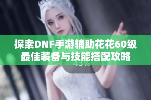 探索DNF手游辅助花花60级最佳装备与技能搭配攻略