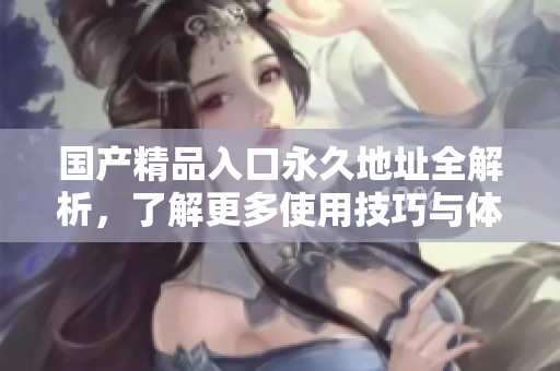国产精品入口永久地址全解析，了解更多使用技巧与体验分享