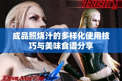 成品照烧汁的多样化使用技巧与美味食谱分享