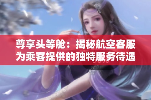 尊享头等舱：揭秘航空客服为乘客提供的独特服务待遇
