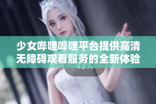 少女哔哩哔哩平台提供高清无障碍观看服务的全新体验
