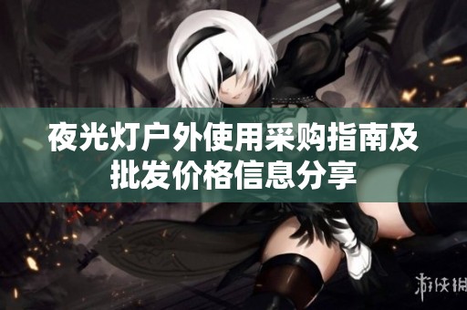 夜光灯户外使用采购指南及批发价格信息分享