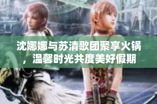 沈娜娜与苏清歌团聚享火锅，温馨时光共度美好假期