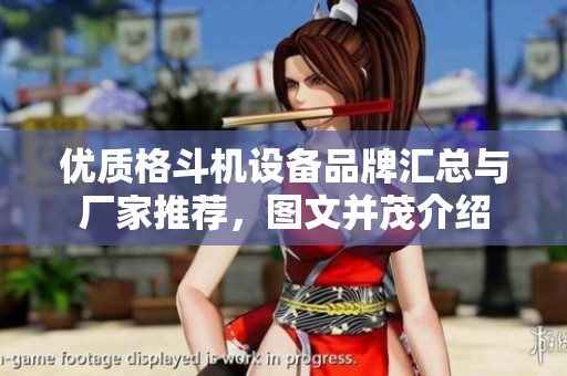 优质格斗机设备品牌汇总与厂家推荐，图文并茂介绍