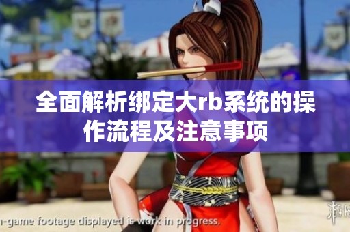 全面解析绑定大rb系统的操作流程及注意事项