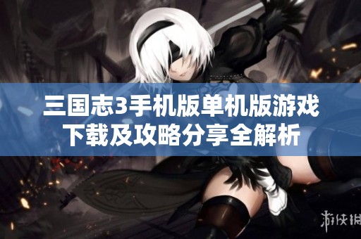 三国志3手机版单机版游戏下载及攻略分享全解析