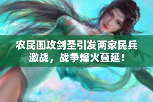 农民围攻剑圣引发两家民兵激战，战争烽火蔓延！