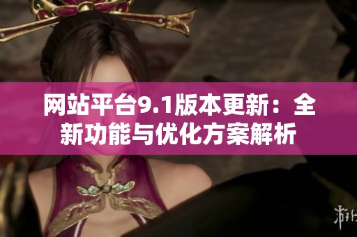 网站平台9.1版本更新：全新功能与优化方案解析