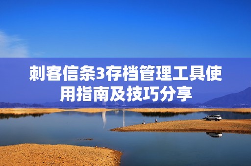 刺客信条3存档管理工具使用指南及技巧分享