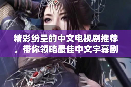 精彩纷呈的中文电视剧推荐，带你领略最佳中文字幕剧集魅力