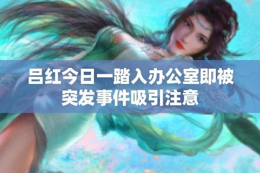 吕红今日一踏入办公室即被突发事件吸引注意
