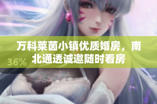 万科莱茵小镇优质婚房，南北通透诚邀随时看房