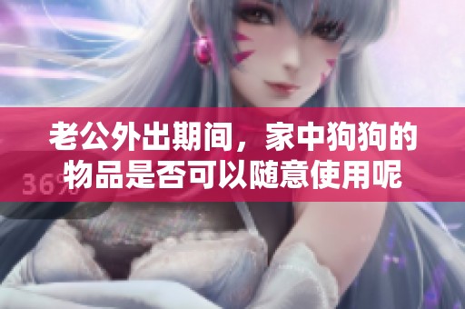 老公外出期间，家中狗狗的物品是否可以随意使用呢