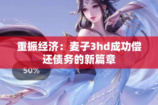 重振经济：麦子3hd成功偿还债务的新篇章
