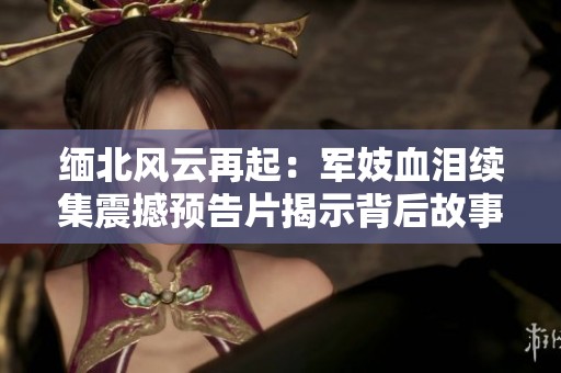 缅北风云再起：军妓血泪续集震撼预告片揭示背后故事