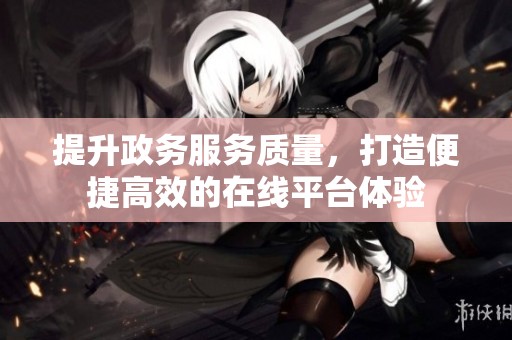 提升政务服务质量，打造便捷高效的在线平台体验