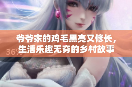 爷爷家的鸡毛黑亮又修长，生活乐趣无穷的乡村故事