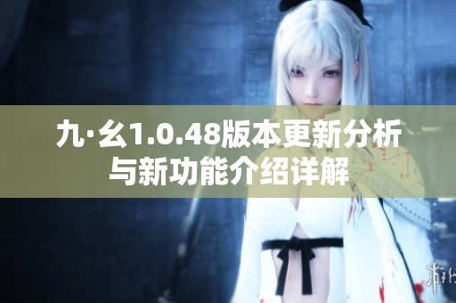 九·幺1.0.48版本更新分析与新功能介绍详解