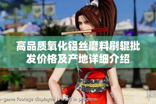 高品质氧化铝丝磨料刷辊批发价格及产地详细介绍