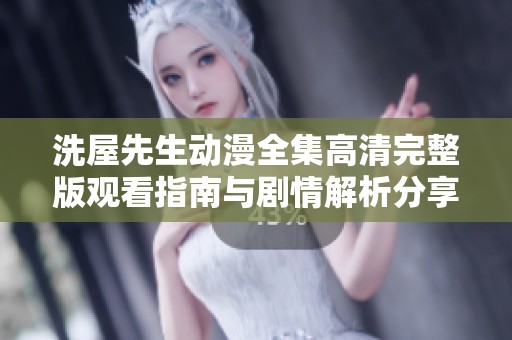 洗屋先生动漫全集高清完整版观看指南与剧情解析分享