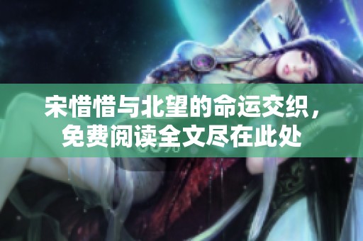 宋惜惜与北望的命运交织，免费阅读全文尽在此处