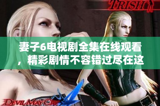 妻子6电视剧全集在线观看，精彩剧情不容错过尽在这里