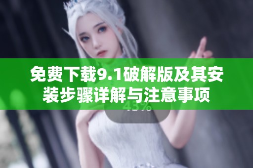 免费下载9.1破解版及其安装步骤详解与注意事项