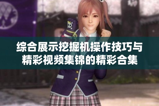 综合展示挖掘机操作技巧与精彩视频集锦的精彩合集