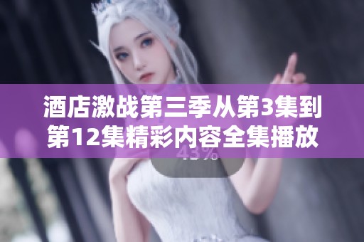 酒店激战第三季从第3集到第12集精彩内容全集播放安排解读