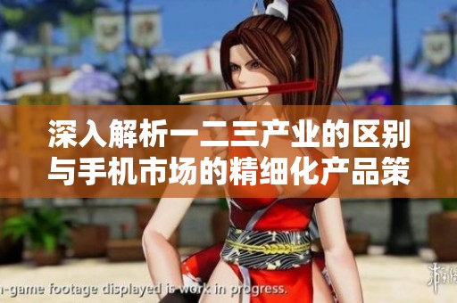 深入解析一二三产业的区别与手机市场的精细化产品策略