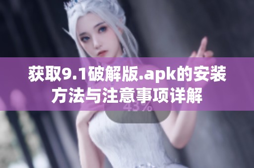 获取9.1破解版.apk的安装方法与注意事项详解