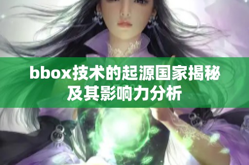 bbox技术的起源国家揭秘及其影响力分析