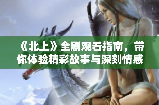 《北上》全剧观看指南，带你体验精彩故事与深刻情感