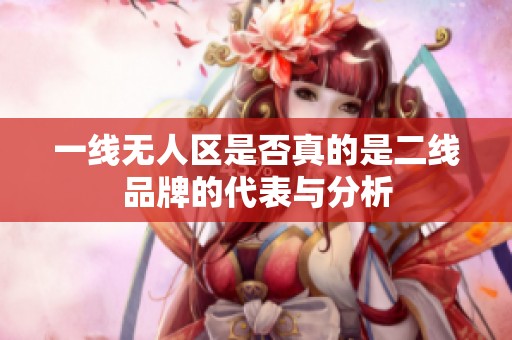 一线无人区是否真的是二线品牌的代表与分析