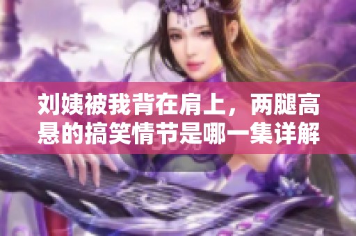 刘姨被我背在肩上，两腿高悬的搞笑情节是哪一集详解