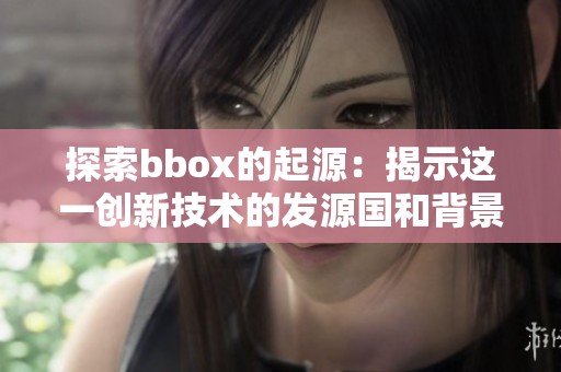 探索bbox的起源：揭示这一创新技术的发源国和背景